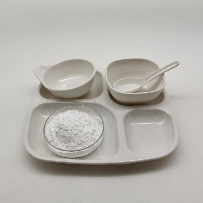 Plastikmelamin-Tonwaren-Essgeschirr-Rohstoff-Nahrungsmittelgrad-Formteil 100% 0
